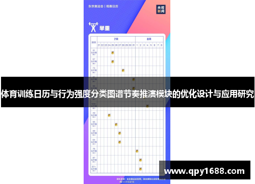 体育训练日历与行为强度分类图谱节奏推演模块的优化设计与应用研究